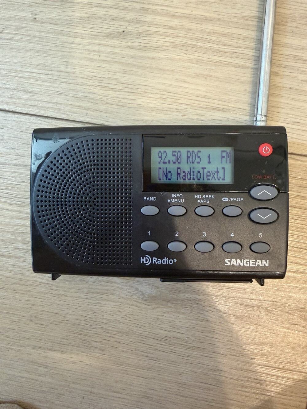 Sangean HDR-14 HD Radio/FM Stereo/AM Portable Radio